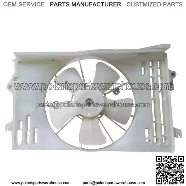 Radiator Cooling Fan & Motor Assembly For 2003-2008 Toyota Matrix Corolla 1.8L - Image 3