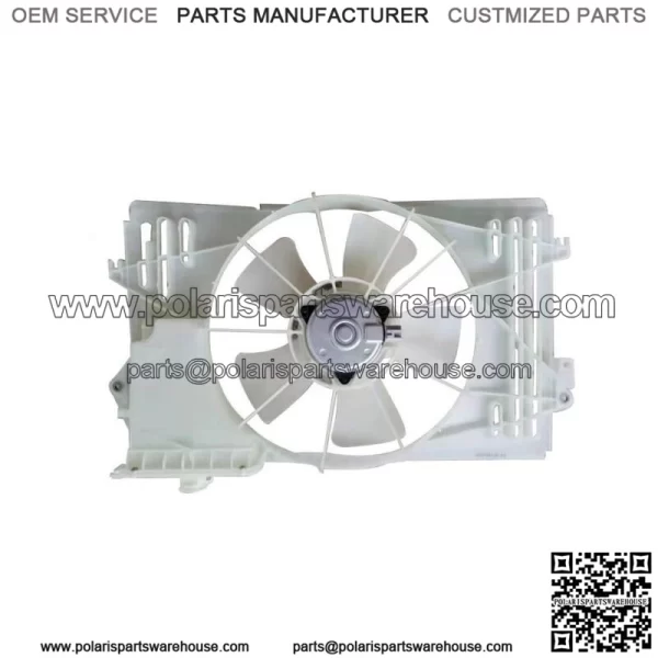 Radiator Cooling Fan & Motor Assembly For 2003-2008 Toyota Matrix Corolla 1.8L - Image 4