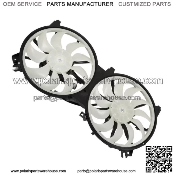 Radiator Cooling Fan Electric For Nissan Altima 2.5L 3.5L 07-16 Maxima 3.5L 2016