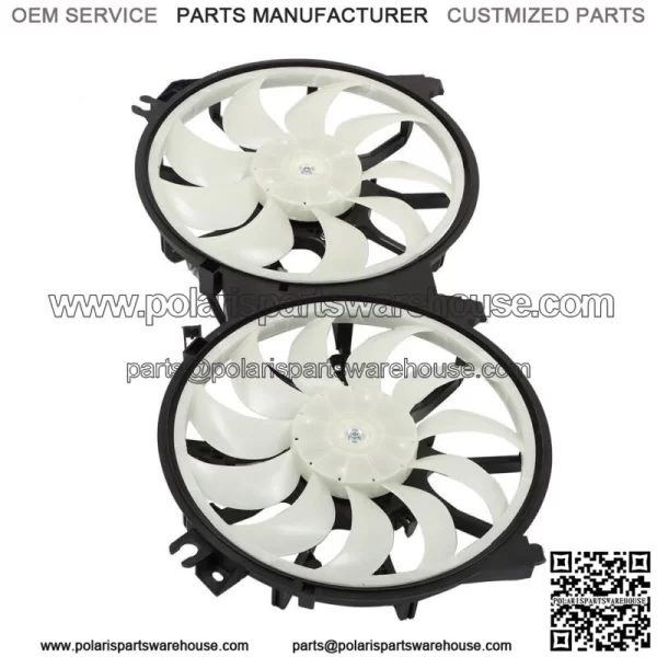 Radiator Cooling Fan Electric For Nissan Altima 2.5L 3.5L 07-16 Maxima 3.5L 2016 - Image 3