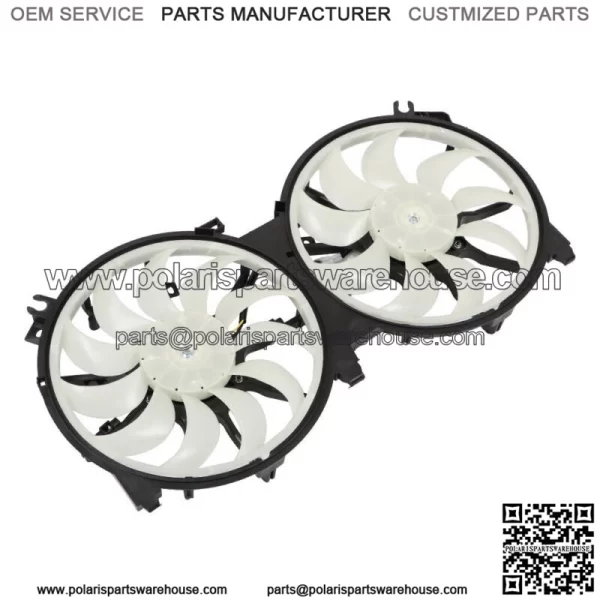 Radiator Cooling Fan Electric For Nissan Altima 2.5L 3.5L 07-16 Maxima 3.5L 2016 - Image 4