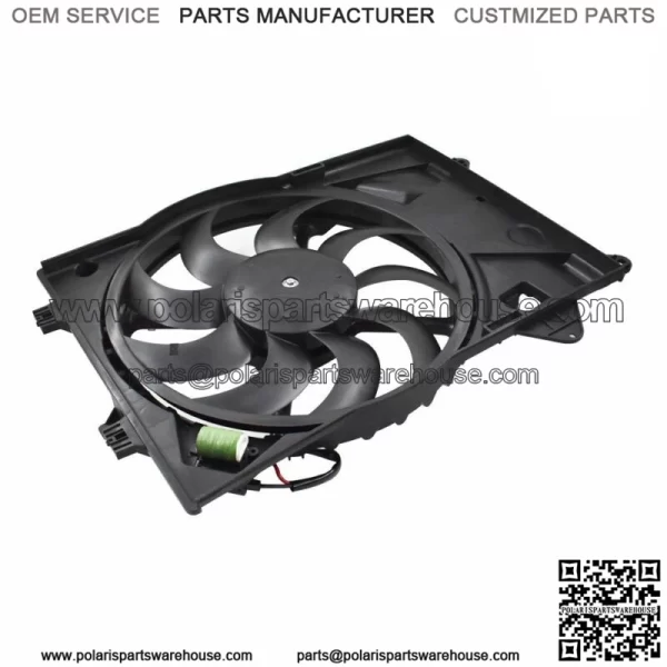 For 2012 2013 2014 2015 2016-2018 Chevrolet Sonic Radiator Cooling Fan Assembly - Image 2