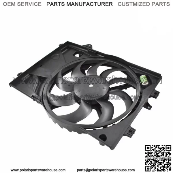 For 2012 2013 2014 2015 2016-2018 Chevrolet Sonic Radiator Cooling Fan Assembly - Image 4