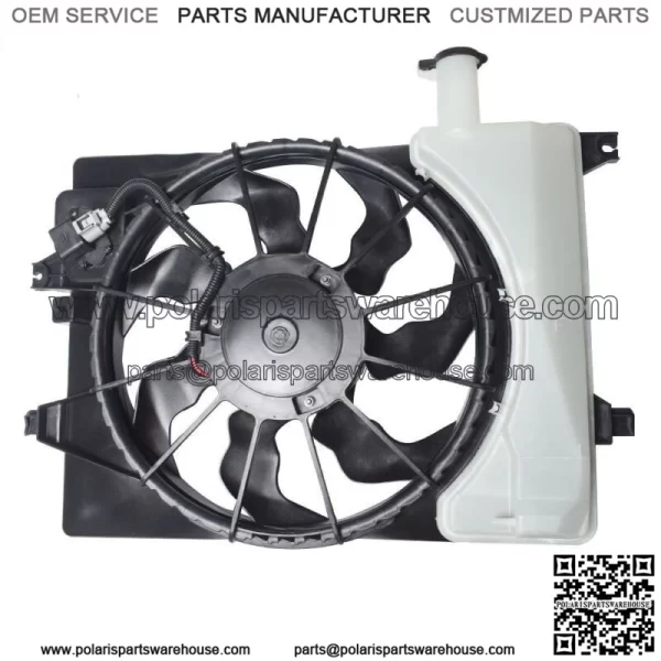 Radiator And Condenser Fan For Hyundai Elantra Kia Forte 253803X500 - Image 2