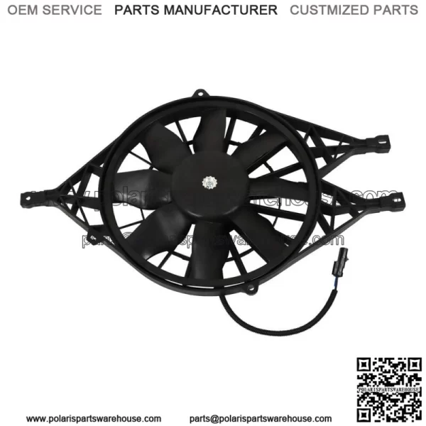 Engine Radiator Cooling Fan w/ Shroud Assembly For Dodge Dakota 2000-04 Durango - Image 3