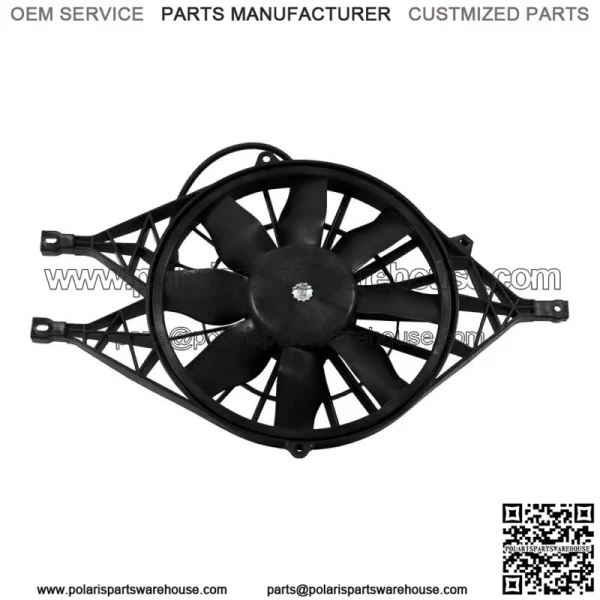 Engine Radiator Cooling Fan w/ Shroud Assembly For Dodge Dakota 2000-04 Durango - Image 4