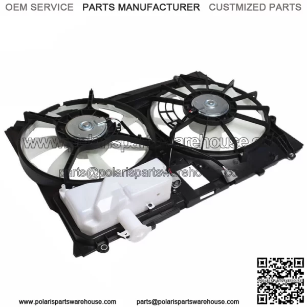 For 2007-2008 Toyota Sienna Radiator Condenser Cooling Fan Assembly TO3115158 - Image 2
