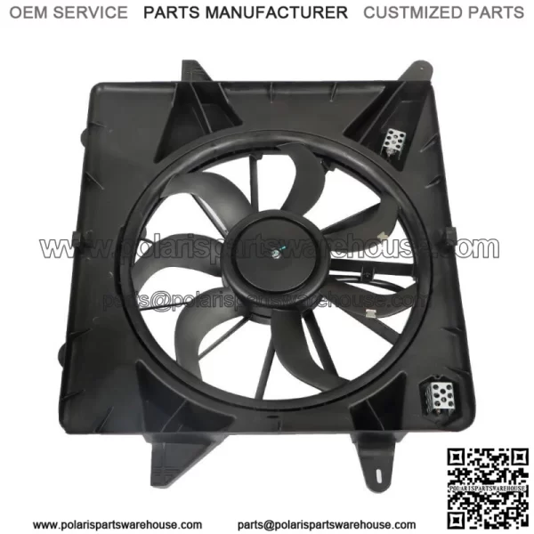 For Cadillac SRX 2010 2011-2016 3.0 3.6L Radiator A/C AC Condenser Cooling Fan - Image 3