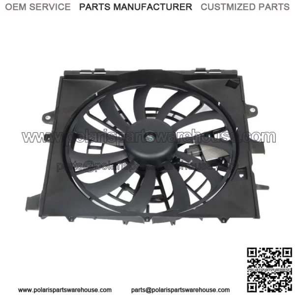 Radiator Cooling Fan Assembly For 2013-2015 Cadillac ATS 2014-2015 CTS 84001484 - Image 2