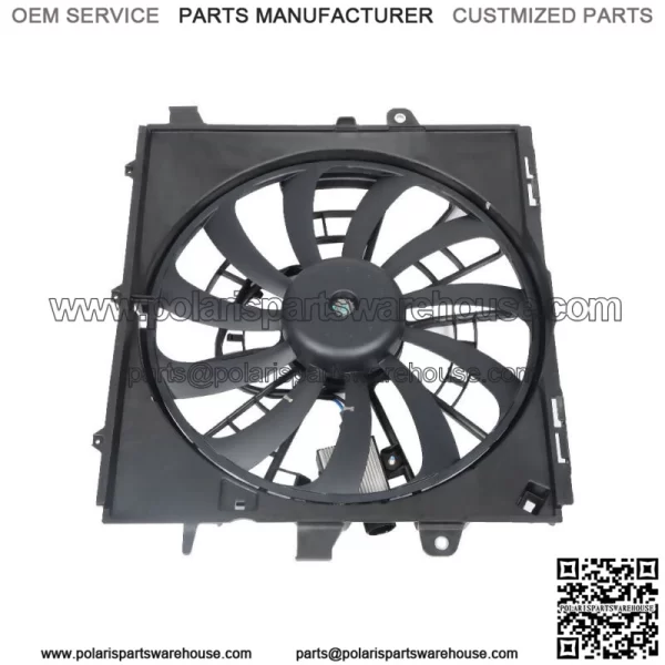 Radiator Cooling Fan Assembly For 2013-2015 Cadillac ATS 2014-2015 CTS 84001484 - Image 3