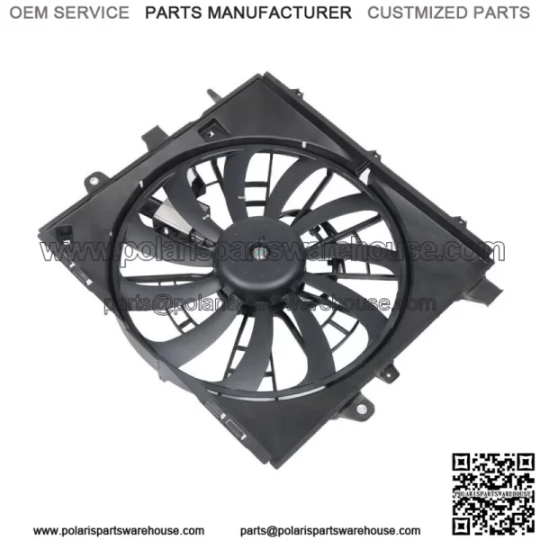 Radiator Cooling Fan Assembly For 2013-2015 Cadillac ATS 2014-2015 CTS 84001484 - Image 4
