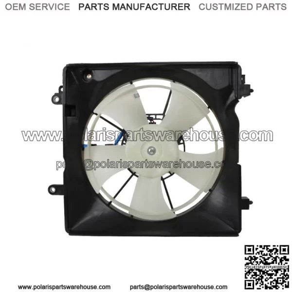 Left Side Radiator Cooling Fan For 2013-2014 Honda Civic Acura ILX HO3115158 - Image 3