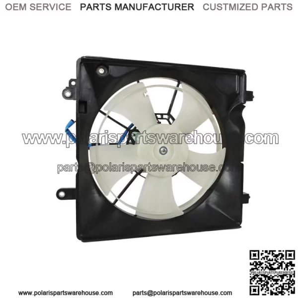 Left Side Radiator Cooling Fan For 2013-2014 Honda Civic Acura ILX HO3115158 - Image 4