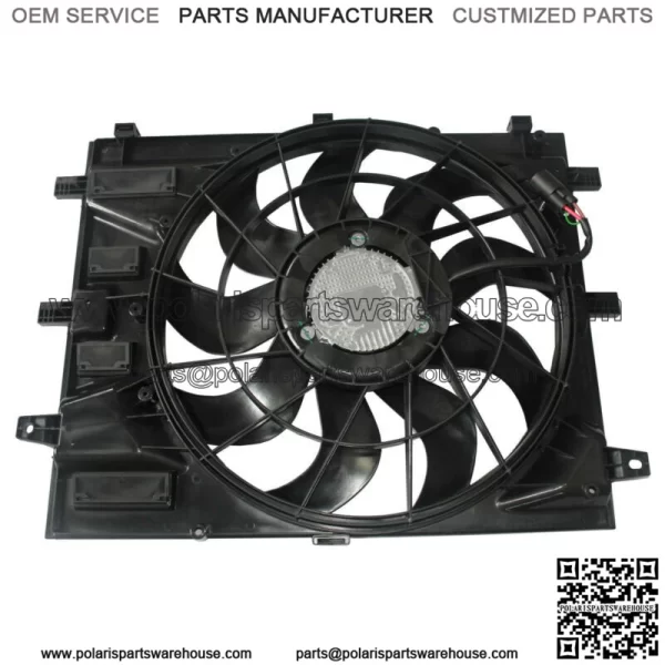 For 2018-2019 Chevrolet Equinox 17-18 GMC Terrain Radiator Cooling Fan Assembly