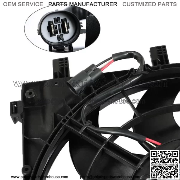 For 2018-2019 Chevrolet Equinox 17-18 GMC Terrain Radiator Cooling Fan Assembly - Image 2