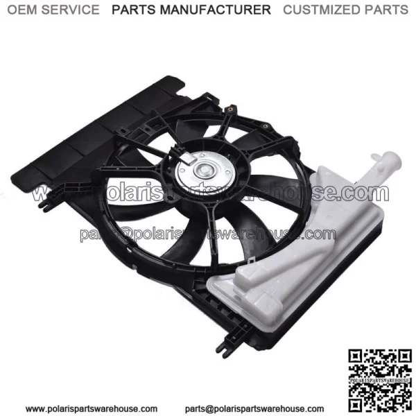 For 2008-2013 2014 Toyota Yaris Scion xD Radiator And Condenser Fan TO3115145 - Image 2
