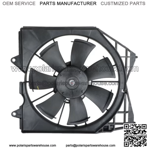 Radiator Cooling Fan Assembly Left For 2018 2019 2020 2021 Honda Accord 1.5 2.0