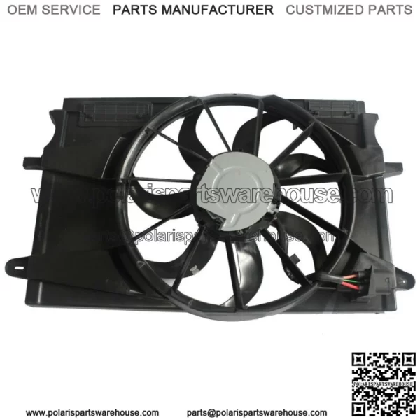 For 2017-2019 Chevrolet Cruze Dual Radiator & Condenser Fan Assembly 1.4L In.l4