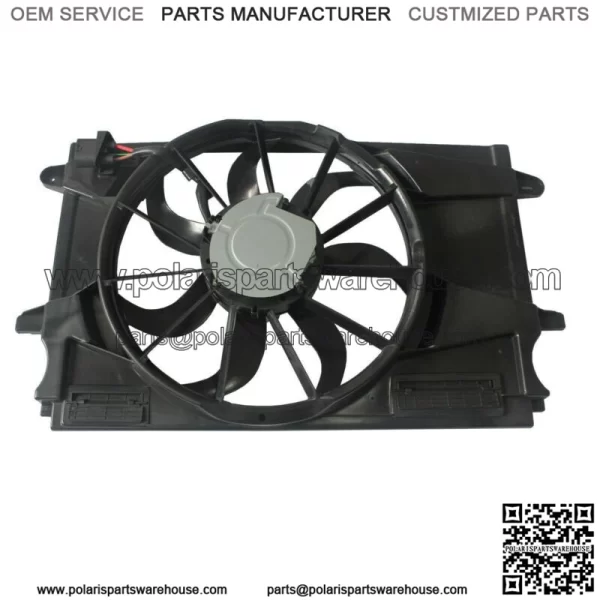 For 2017-2019 Chevrolet Cruze Dual Radiator & Condenser Fan Assembly 1.4L In.l4 - Image 2