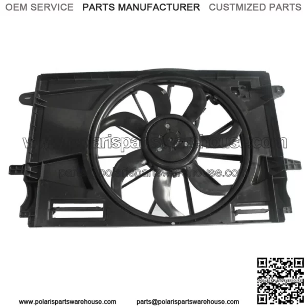 For 2017-2019 Chevrolet Cruze Dual Radiator & Condenser Fan Assembly 1.4L In.l4 - Image 3