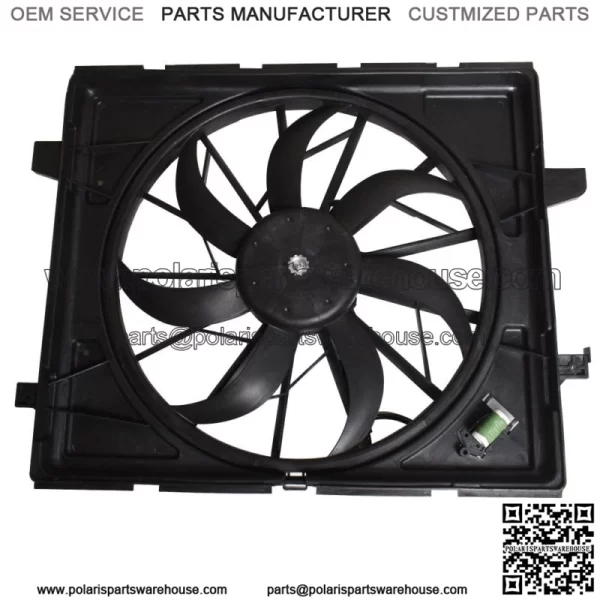 Radiator Cooling Fan For 2014-2020 Jeep Grand Cherokee Dodge Durango 621-498 - Image 2