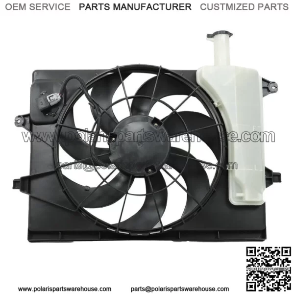 Radiator Cooling Fan Assembly For 2018-2021 Hyundai Kona 25380J9200 Single Fan
