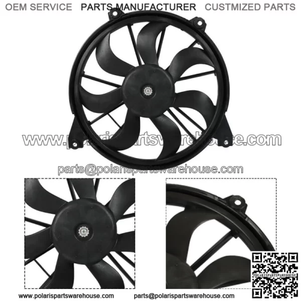 Radiator Cooling Fan Assembly For 2009-2020 Dodge Journey Single Fan 68102116AA
