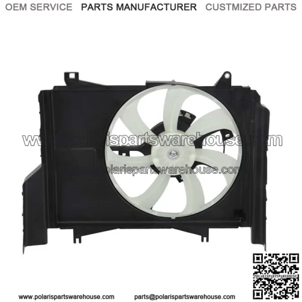 For Mitsubishi Mirage 2014-2020 21 2022 Radiator Cooling Fan Assembly Single Fan
