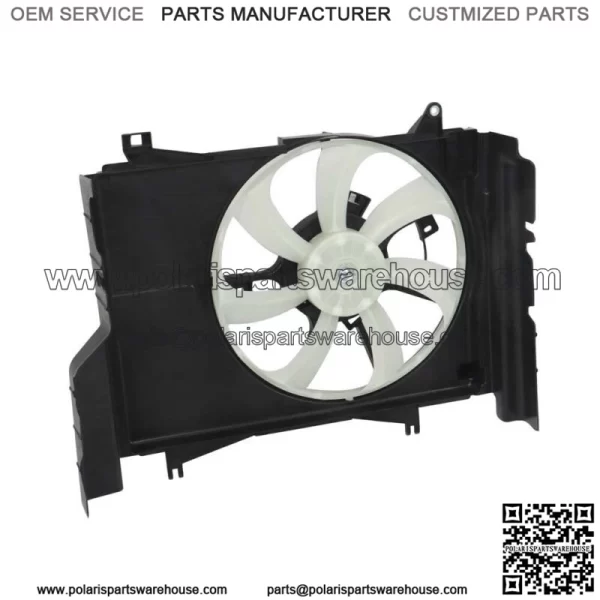 For Mitsubishi Mirage 2014-2020 21 2022 Radiator Cooling Fan Assembly Single Fan - Image 2