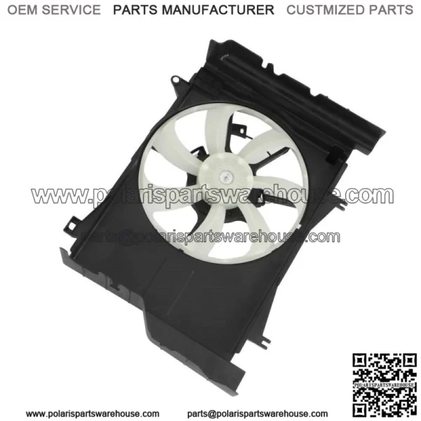 For Mitsubishi Mirage 2014-2020 21 2022 Radiator Cooling Fan Assembly Single Fan - Image 4