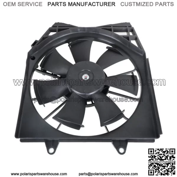 Right Engine Condenser Cooling Fan w/ Shroud Assembly For 2018-2022 Honda Accord