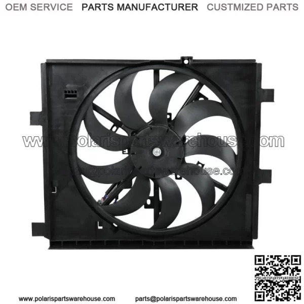 Engine Cooling Fan Assembly 620452 For 2011 2012-2016 2017 Nissan Juke NI3115147 - Image 4