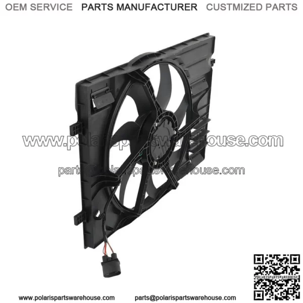 Radiator Cooling Fan Assembly 5Q0121203CL For VW Volkswagen Golf GTI Audi A3 - Image 4