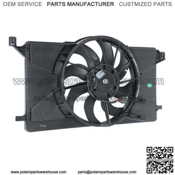 FO3115189 Radiator AC Condenser Cooling Fan For 2012-2017 Ford Focus 2.0L l4 - Image 2