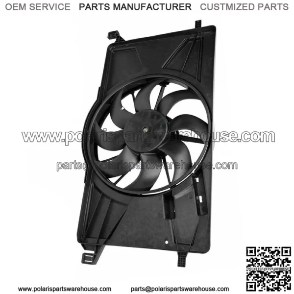 FO3115189 Radiator AC Condenser Cooling Fan For 2012-2017 Ford Focus 2.0L l4 - Image 3