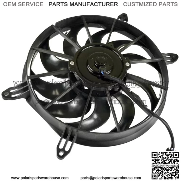 Radiator Cooling Fan Motor For Polaris Sportsman 570 4x4 6x6 2014 2015 2016-2021 (For: Polaris)