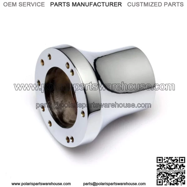 Chrome Golf Cart Steering Wheel Hub Adapter for Club Car Precedent 5 Hole 6 Hole