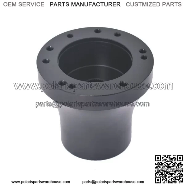 FOR Club Car DS Golf Cart Steering Wheel Hub Adapter 5/6 Hole Black