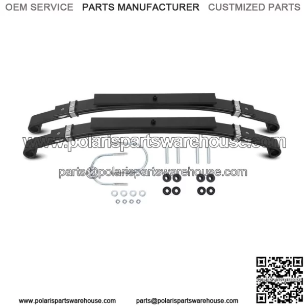 Heavy Duty Rear Leaf Springs FOR Club Car DS Golf Cart 1981+ 3 Leafs/Set of 2