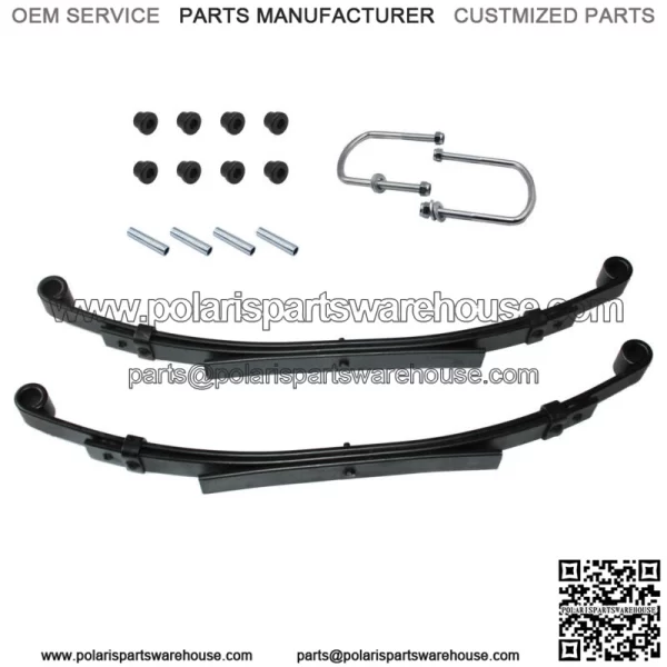 New Rear Heavy Duty Leaf Springs Set Fits 1981+ Club Car DS Golf Cart Set of 2