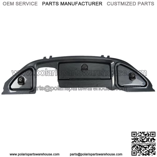 Carbon Fiber Dash with Locking Doors 2008.5 + For Club Car Precedent Golf Cart - Image 2
