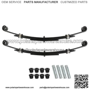 Fits For E-Z-GO TXT 1996-2013 Golf Carts Heavy Duty Rear Leaf Springs -Set Of 2