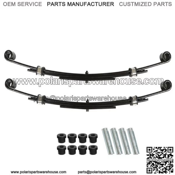 Fits For E-Z-GO TXT 1996-2013 Golf Carts Heavy Duty Rear Leaf Springs -Set Of 2