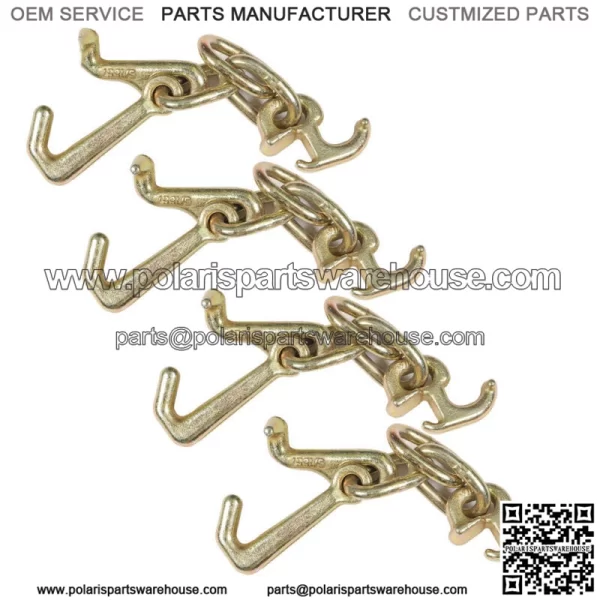 4 RTJ Cluster Hooks Wrecker Tow Truck Towing Car Hauler Trailer Auto Body Hook