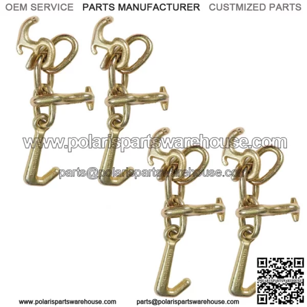 4 RTJ Cluster Hooks Wrecker Tow Truck Towing Car Hauler Trailer Auto Body Hook - Image 2