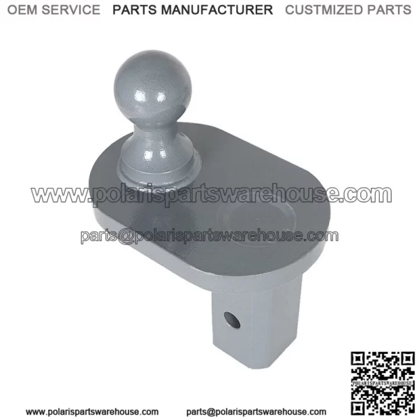 Steel Trailer Hitch with 2-5/16" Ball Heavy Duty 4" Offset Extender GNXA4085 - Image 2