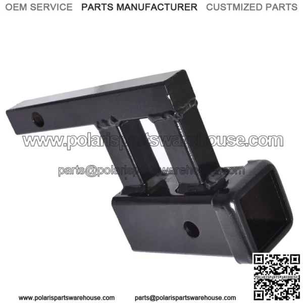 1-1/4" to 2" Rise-Drop  Extender Extension Tow  Adapter Trailer Hitch Receiver