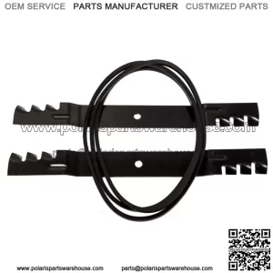 Mulching Blades Deck Belt Kit for  42" Timecutter SS4200 SS4235 SS4260 119-8