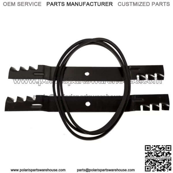 Mulching Blades Deck Belt Kit for  42" Timecutter SS4200 SS4235 SS4260 119-8