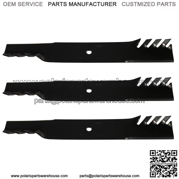3 Mower Blades  High Lift for Ferris 1520842 1520842S 5020842 61" Deck